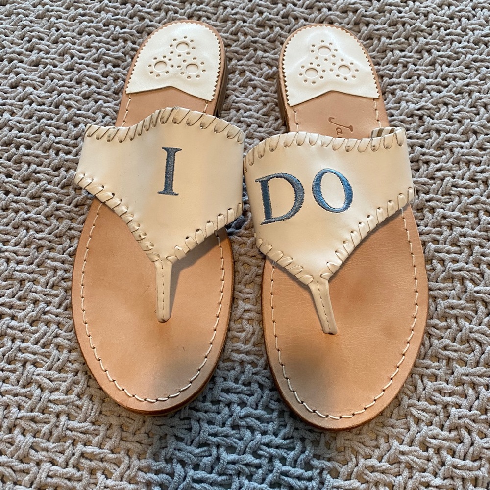 Excellent “I Do” Wedding Jack Rogers